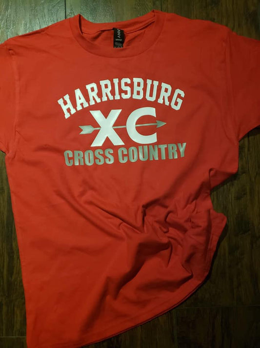 Bulldog Cross Country with back print